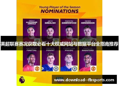 英超联赛赛况获取必看十大权威网站与数据平台全指南推荐